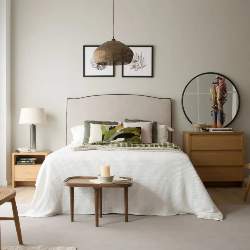 Banak Xela Tête de lit rembourrée pour lit de 150 et 160