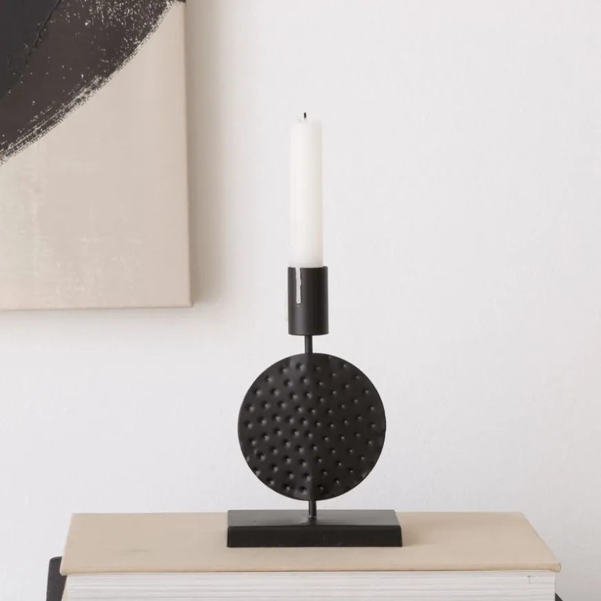 Banak Yaker Porte-bougie en métal