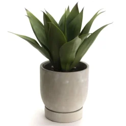 Banak Yaku Pot de fleurs en ciment