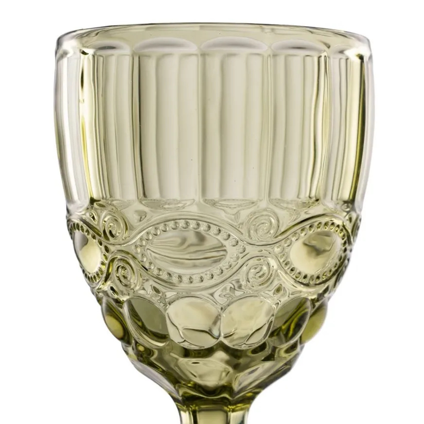 Banak Yelas Verre à pied vert